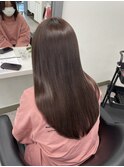 オイルカラー高知美容院アッシュブラウン