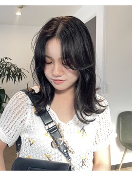 ラフィネ 成増店(raffine) 前髪ふんわりくびれヘア【成増美容室】