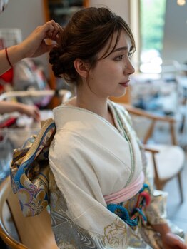 ミモザ 高台寺店(mimosa)の写真/【京都/清水寺/高台寺/祇園】早朝もOK◇8:00~OPEN!ヘアセット1,500円~◎