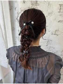 プライズ 池袋店(prize) 大人かわいいアレンジ ヘアセット 池袋 ヘアメイク