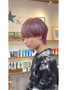 ビーチ(BEACH) ピンクバイオレット/マッシュスタイル