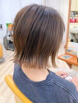 モリオ フロム ロンドン 成増店&nbsp;【morio成増/児玉】 外ハネボブ 縮毛矯正