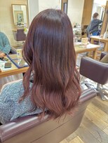 フーチー クーチー ヘッド ショップ 曽根本店(FUCHI KUCHI head shop)&nbsp;@fuchi_kuchi.okada［豊中,髪質改善カラー/ブリーチなしピンク］