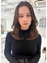 レイラバイアフロート 吉祥寺(Lila by afloat)&nbsp;韓国ヘア/フェイスレイヤー/ブラウンベージュ