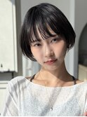 大人可愛い20代30代40代50代小顔ショートボブナチュラルショート