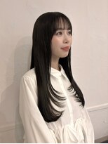 テンバイシオミエイチ(10 by shiomi H) オリーブグレージュ/レイヤーカット/髪質改善ストレート