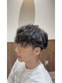 メンズ波巻ツイスト