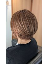 セブンエイト(7eight) ショートボブ・ミルクティーベージュ