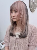 パークレーン アイス イヴェン アネックス(PARK LANE ICI yeven.anx) 夏カラーを楽しむハイトーン×デザインカラー顔周りレイヤーYUKI