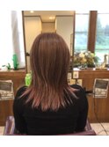 インナーカラーピンク