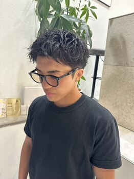 オルト(ORTO)の写真/メンズカットとメンズパーマで自分らしい理想のスタイルを叶える!