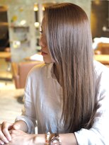ノエル ヘアー アトリエ(Noele hair atelier) 外国人風アッシュグレー×ロング