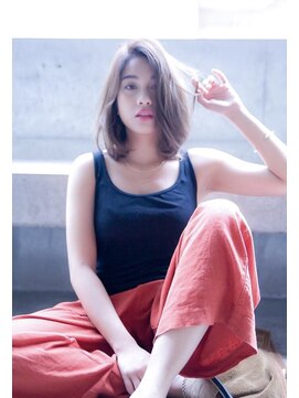 シエナ 渋谷(Siena) siena ナチュラルレイヤー×ミルクティーベージュ