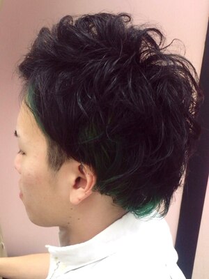 【Men's必見!!】気軽に入れる明るい雰囲気のSalon☆ON/OFFキマる再現性高いStyleで忙しい朝も時短が叶う！