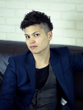 メンズレオ 中津(men's LEO) 【ワイルドツーブロ】　　セクシーベリーショート