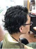メンズナチュラルパーマ