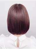 【eha  Kimika】チェリーレッド＿ふんわりボブ