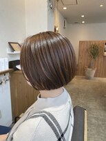 ユートラクト 寝屋川(U-tract) ボブ×まろやかベージュ
