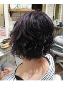 お手入れ簡単パーマスタイル