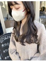 ミニム ヘアー(minim hair)&nbsp;【minim×日比】イヤリングカラー　スモーキーベージュ