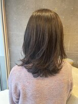 ロエ 平尾山荘(loe)&nbsp;【脱白髪染めハイライト】×ふんわりミディ