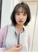【フォルテ千鶴】グレーベージュで大人ひし形シルエット