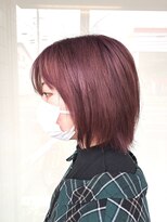 ヘアヌーダ&nbsp;ショートボブ、髪質改善、白髪ぼかし、キッズカット、カット