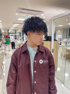 ケンジ 平塚ラスカ店(KENJE) 波巻きスパイラル/ツイストスパイラル/メンズパーマ/湘南/平塚