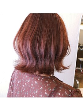 ログ(L.O.G) 【ブリーチなし】 カット+ダブルカラー+トリートメント【那覇】