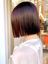 セイドット リー(Say. Ree)&nbsp;say.ボブミニボブ切りっぱなしボブ内巻きボブ韓国原宿丸顔前髪