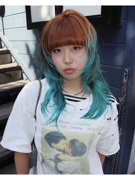 プロミルサロン(Promille salon) ミント×ブラウン