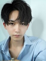 リップスヘアー 銀座(LIPPS hair)&nbsp;色気漂うセンターパートグランジマッシュ