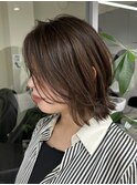 自由が丘ブリーチリタッチカラー白髪ぼかしハイライト白髪染め