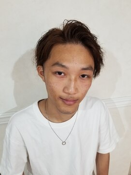 パーフェクトビューティーイチリュウエスエス(perfect beauty ichiryu SS) センターパートパーマ