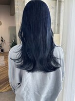 ラニヘアサロン(lani hair salon)&nbsp;ネイビーブルー/ブルーブラック/ダブルカラー/アッシュカラー