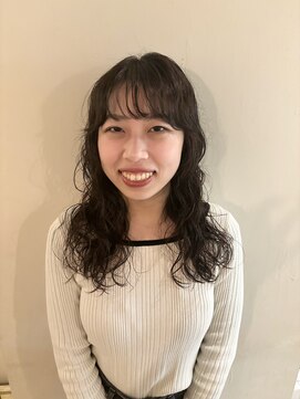 美容室 はなこ ロングパーマ