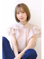オーロ 塚口店(ORO) 内巻きボブ似合わせカットメルティカラー