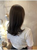 ◎韓国ヘアー顔周りレイヤーおくれミディアム毛前髪名古屋/名駅