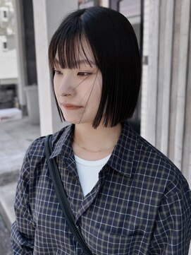 エヴリンアンドペイジ(Evelyn&paige) 切りっぱなしボブ/ニュアンスボブ