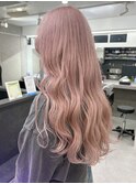 【ハイトーンカラー】ピンクベージュ