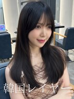 アミー 池袋(Ammy)&nbsp;レイヤーカット/顔周りカット/顔周りレイヤー /韓国風パーマ