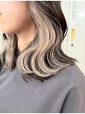 レイヤーカット×ブリーチを使ったインナーカラー☆表参道