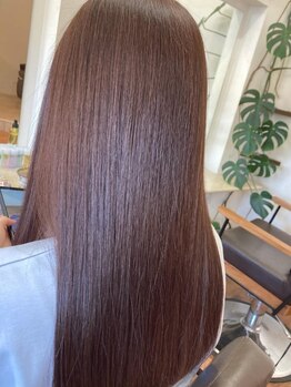 ア ヌー(a noeud)の写真/鹿児島初上陸の髪質改善カラー使用♪「カラーで髪が綺麗になる」ケアサロンだからこそ出来る感動体験を☆