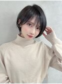 福岡ボブ/縮毛矯正/ぱつっとボブ/ボブ/髪質改善/レイヤーボブ