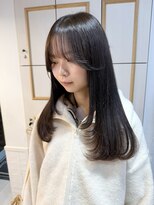 ネオリーブ チロル 横浜西口店(Neolive CiroL.)&nbsp;韓国風レイヤーカット　似合わせ顔まわりカット