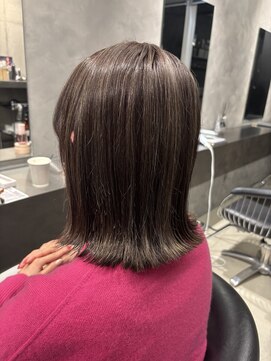 ハイライトと外ハネボブ