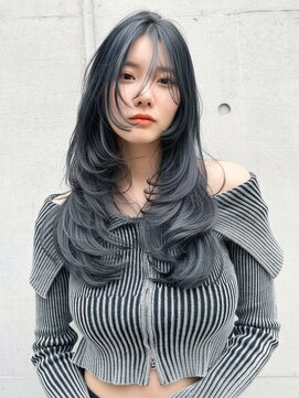 NYNY Mothers MOMO テラス六地蔵店 透明感グレージュ×ザクザクレイヤー