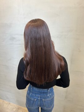 ジーナ 船橋(Zina) 髪質改善*ロングレイヤーグレーベージュ*美髪【Zina船橋】