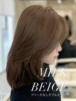 アイシー 表参道(ICY)&nbsp;透明感ミルクベージュミディアムレイヤー