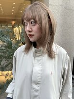 マイル 渋谷(mile)&nbsp;クリーミーベージュ / ミディアムレイヤー